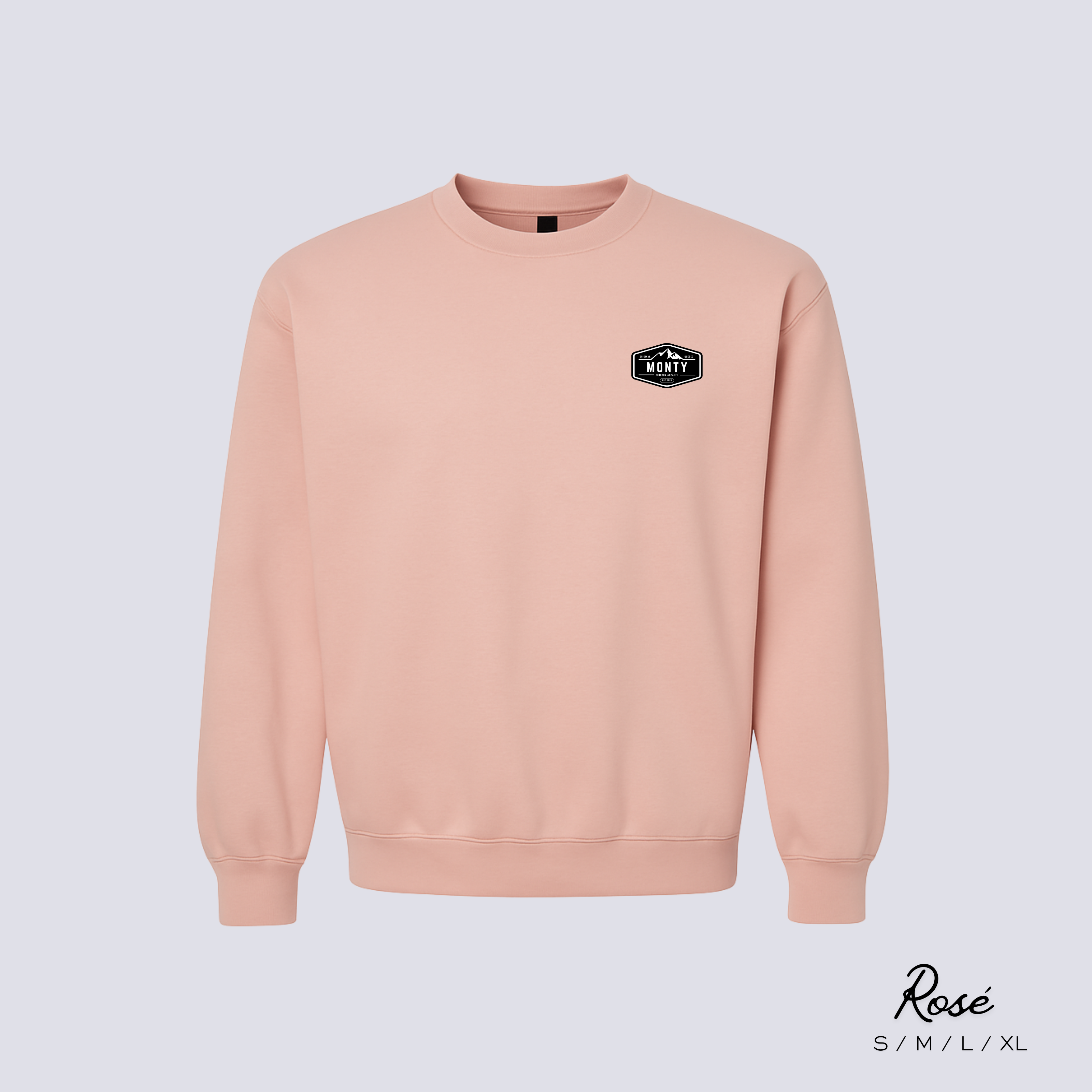 Crewneck MONTY - Rosé