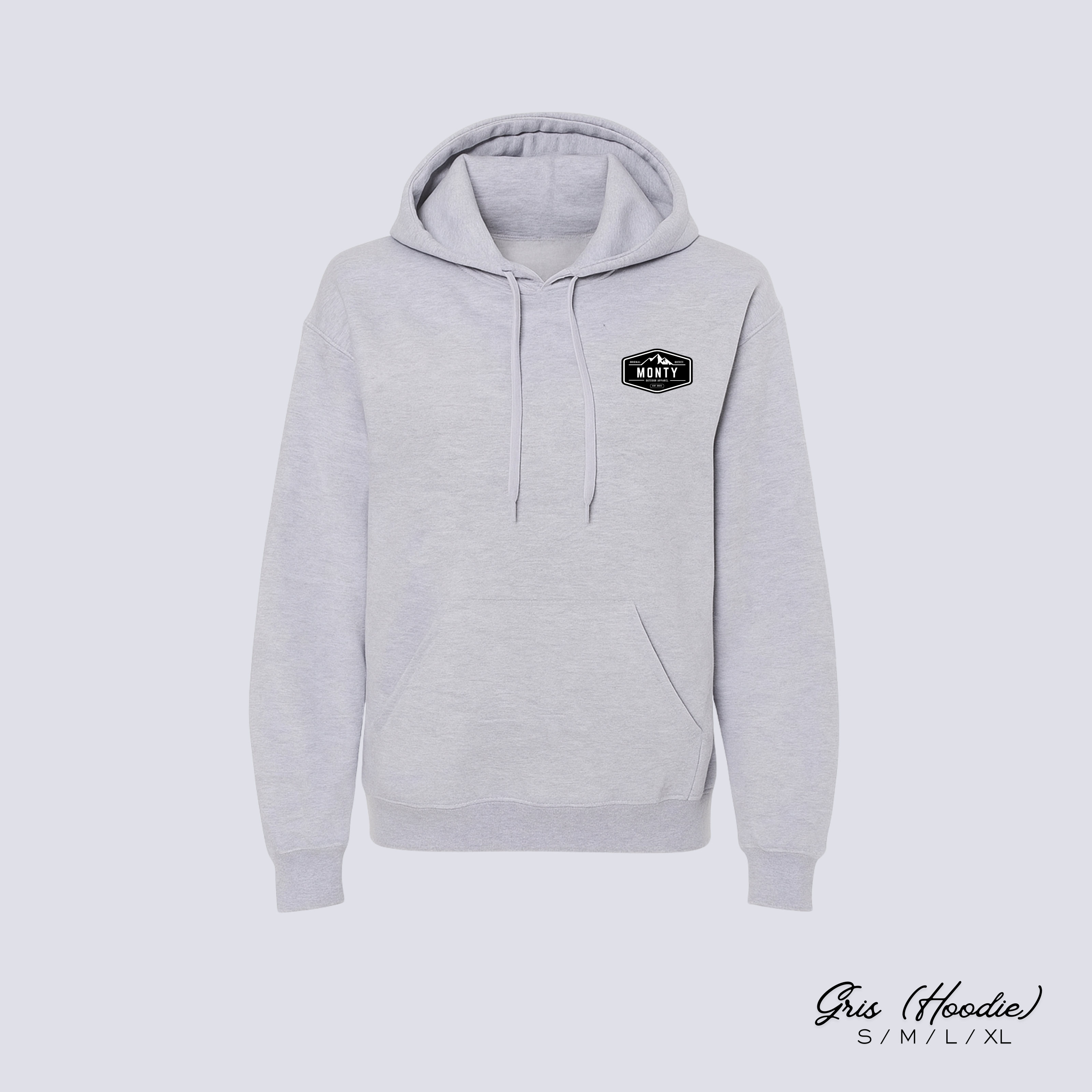 Hoodie MONTY - Gris