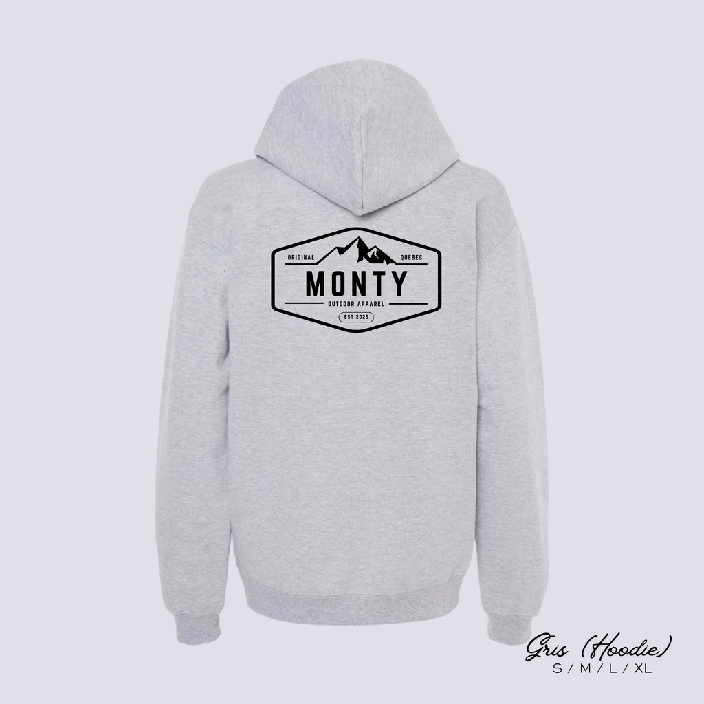 Hoodie MONTY - Gris