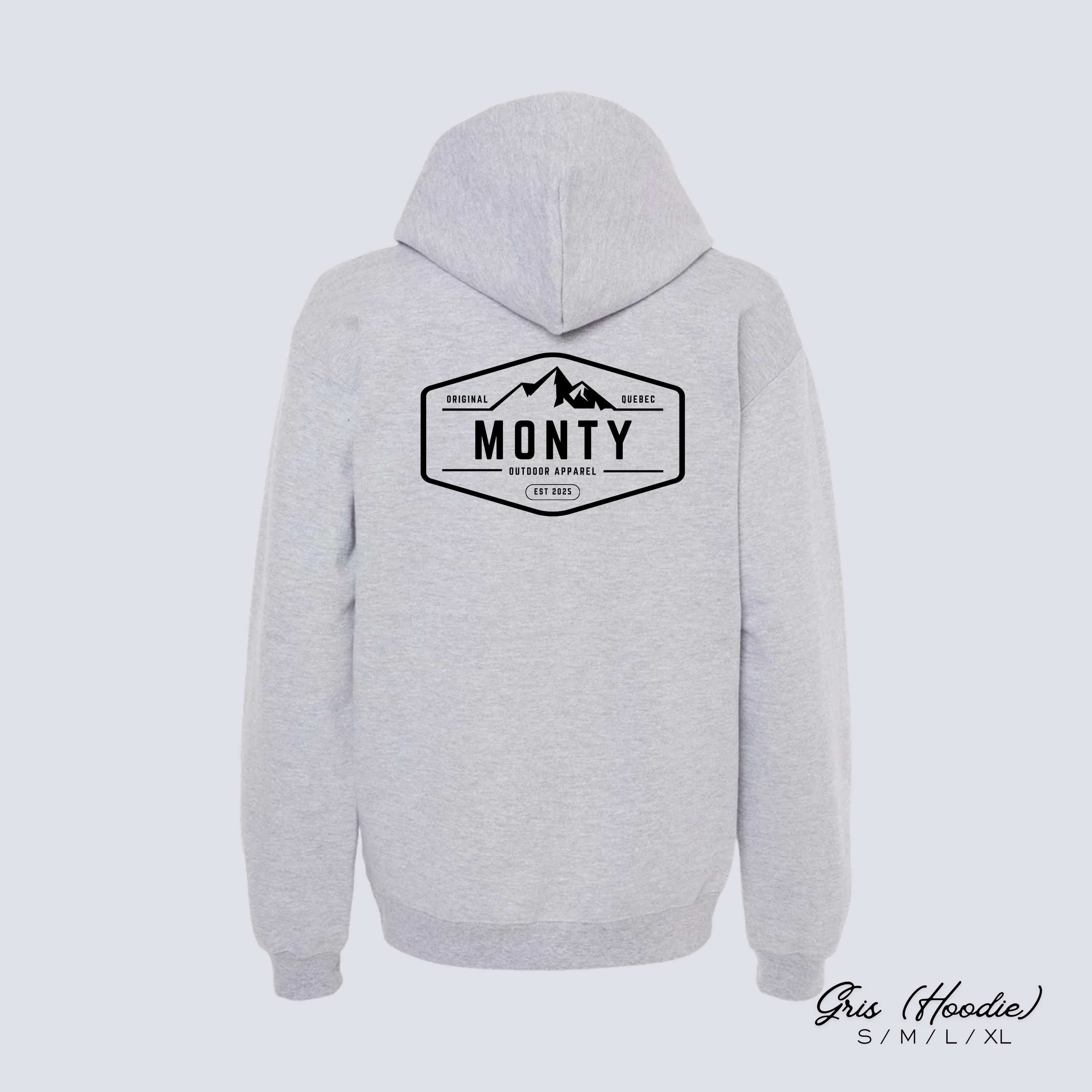 Hoodie MONTY - Gris