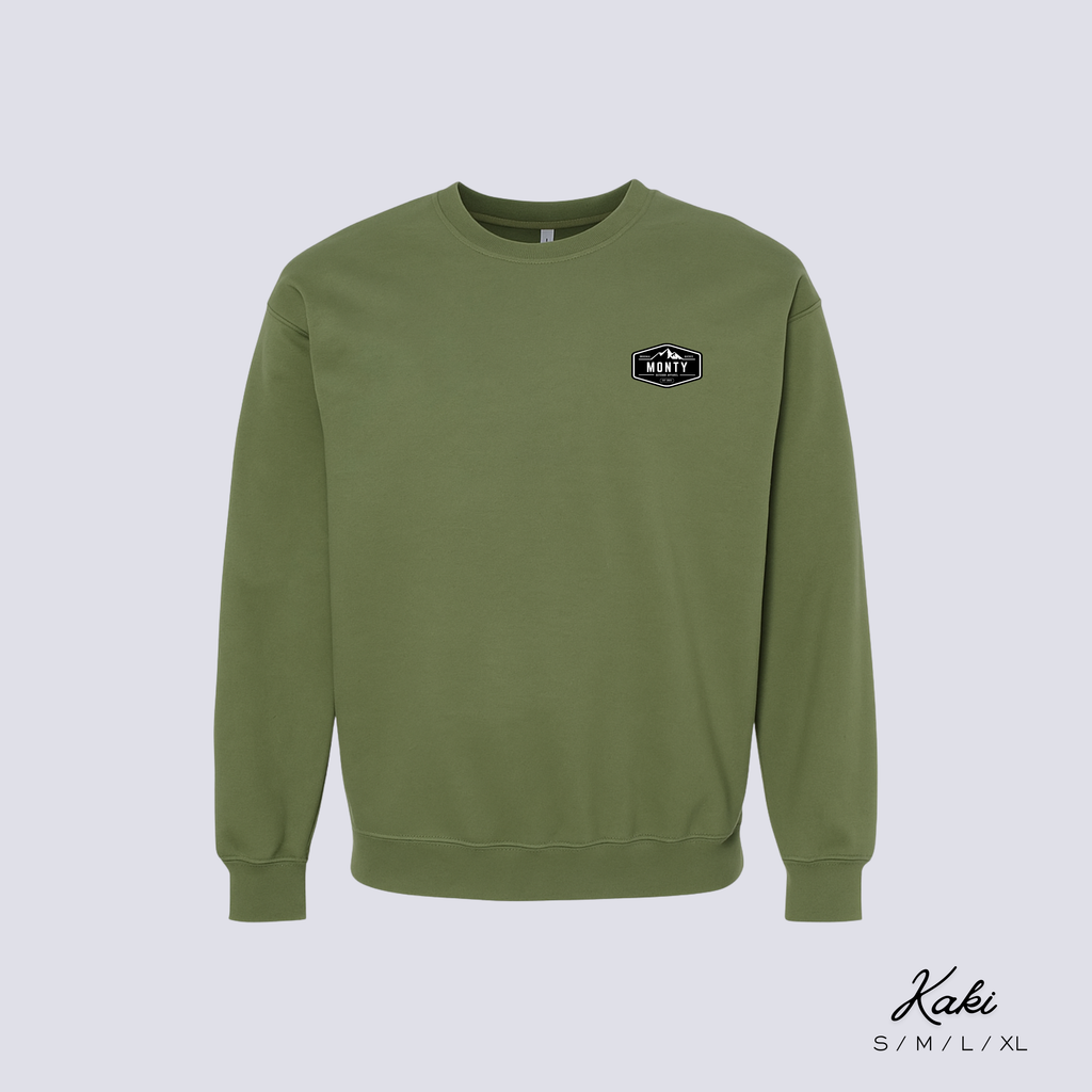 Crewneck MONTY - Kaki