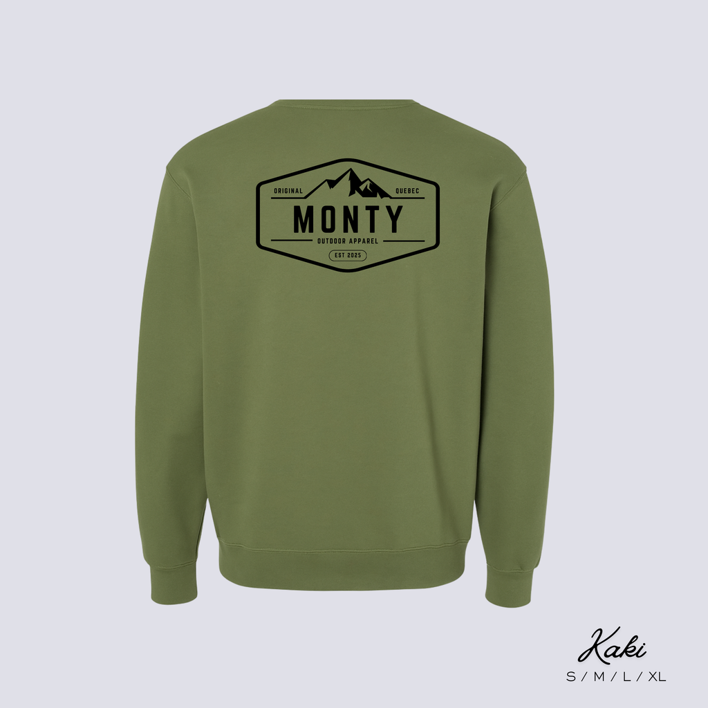 Crewneck MONTY - Kaki