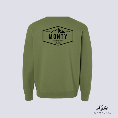 Crewneck MONTY - Kaki